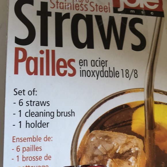 Stainless steel straws $8 - Picture 4 of 4